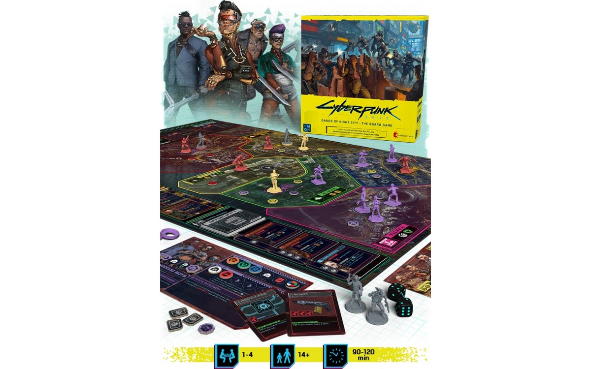 Предзаказ: Cyberpunk 2077: Gangs of Night City: Base Game Exclusive