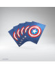 Предзаказ: Marvel Champions Art Sleeves: Captain America