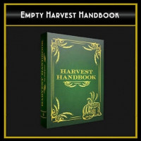 Resin Piece Book Sets: Harvest Handbook Empty Box