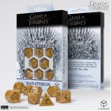 Предзаказ: Q Worsshop: Game of Thrones: Baratheon Dice Set