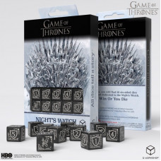 Предзаказ: Game of Thrones: Night's Watch 10xD6 Dice Set