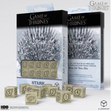 Предзаказ: Q Workshop: Game of Thrones: Stark 10xD6 Dice Set