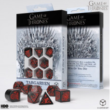 Предзаказ: Q Workshop: Game of Thrones: Targaryen Dice Set