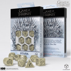 Предзаказ: Q Workshop: Game of Thrones: Stark Dice Set