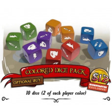Munchkin Dungeon: Colored Dice