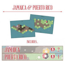 Age of Steam Deluxe: Jamaica & Puerto Rico Maps 