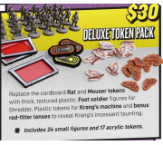 Unmatched Adventures: Teenage Mutant Ninja Turtles Deluxe Token Pack