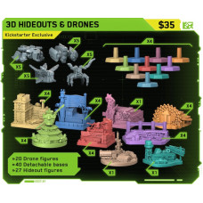 Предзаказ: Cyberpunk 2077: Gangs of Night City: 3D Hideout and Drones