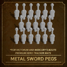 Hoplomachus: Victorum - Hero Tracker Metal Sword Pegs
