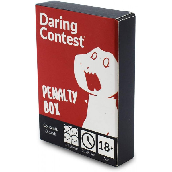 TeeTurtle Daring Contest - Gioco Di Società Per Adulti | 4-8 Giocatori, 18+ | 160 Carte, Modificatori E Penalità | Party Game Divertente - 2