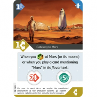 SETI: Search for Extraterrestrial Intelligence – Gateway to Mars Promo Card