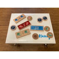 Namiji: Wooden Tokens & Case KS