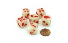 Zombicide: Glow in the dark dice